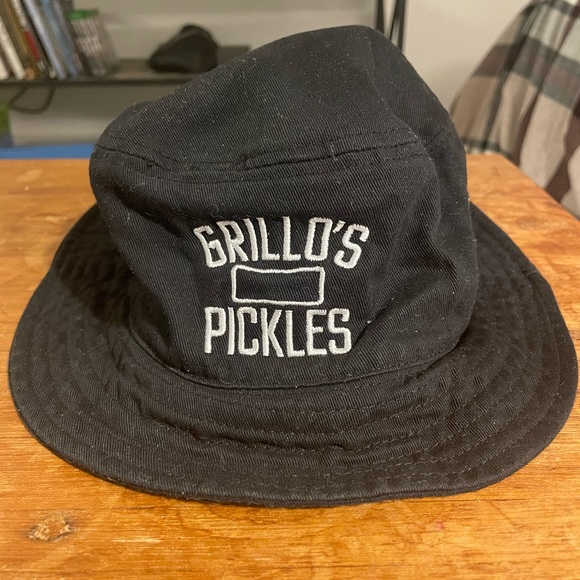 Accessories Grillos Pickles Black Bucket Hat Poshmark